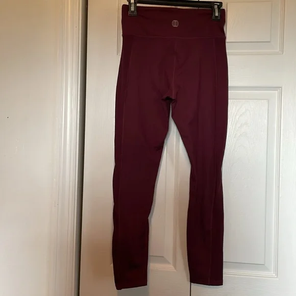 3 pr Women’s sz M yoga Leggings bundle Athletic compression ankle 22-25” inseam - Picture 14 of 15